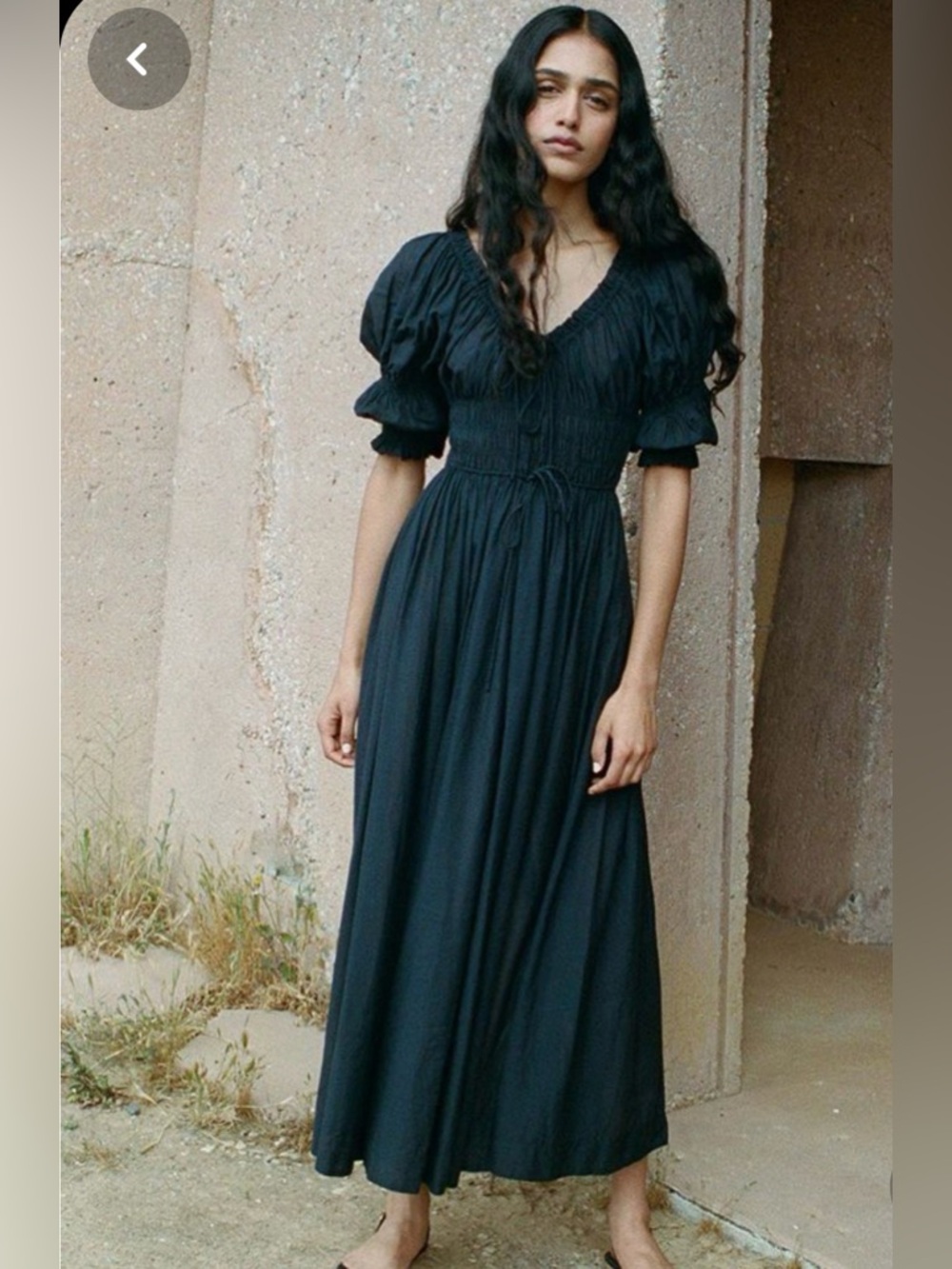 Doen Ischia Dress in Navy - Picture 11 of 13